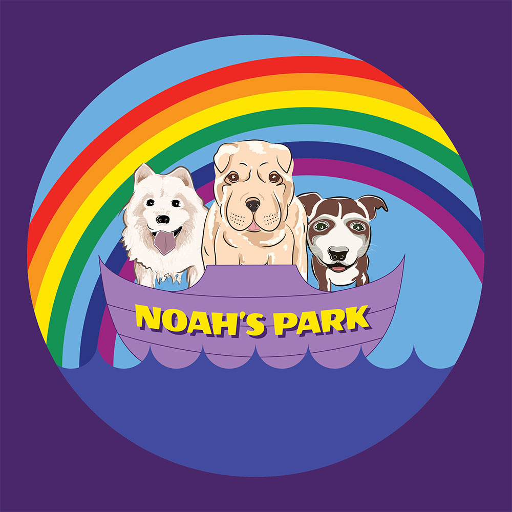Noah's Park, Doggy Day Care. Logo Design.